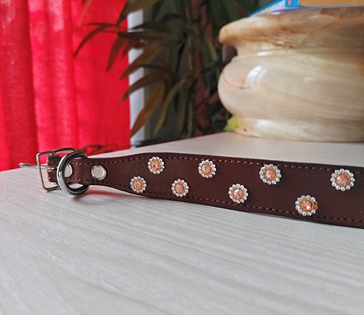 Handmade Leather Cat Coller