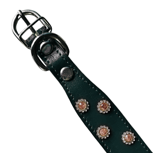 Handmade Leather Cat Coller - Image 2