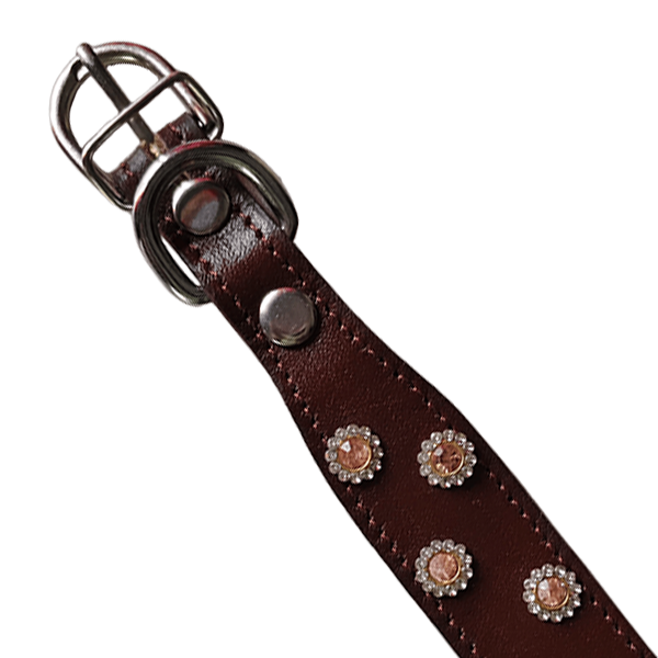 Handmade Leather Cat Coller - Image 3