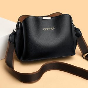 Soft Leather Large Capacity Casual Women's Bag